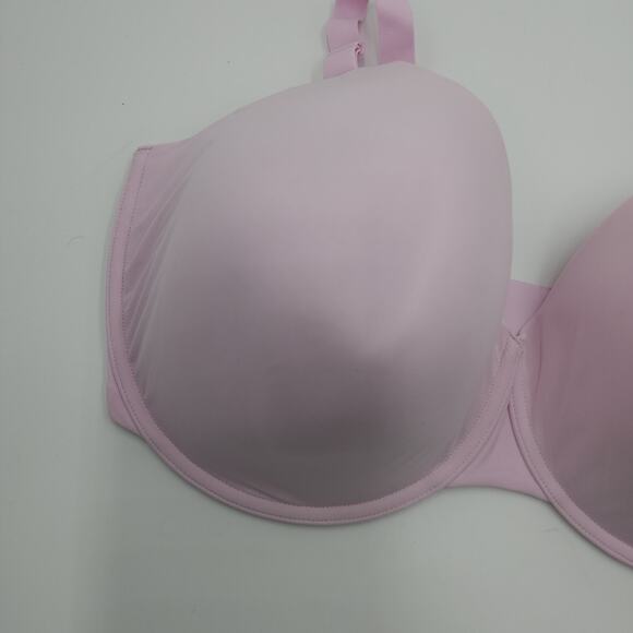 Skims Fits Everybody T Shirt Demi Bra in Cherry Blossom Size 40H - Picture 2 of 7